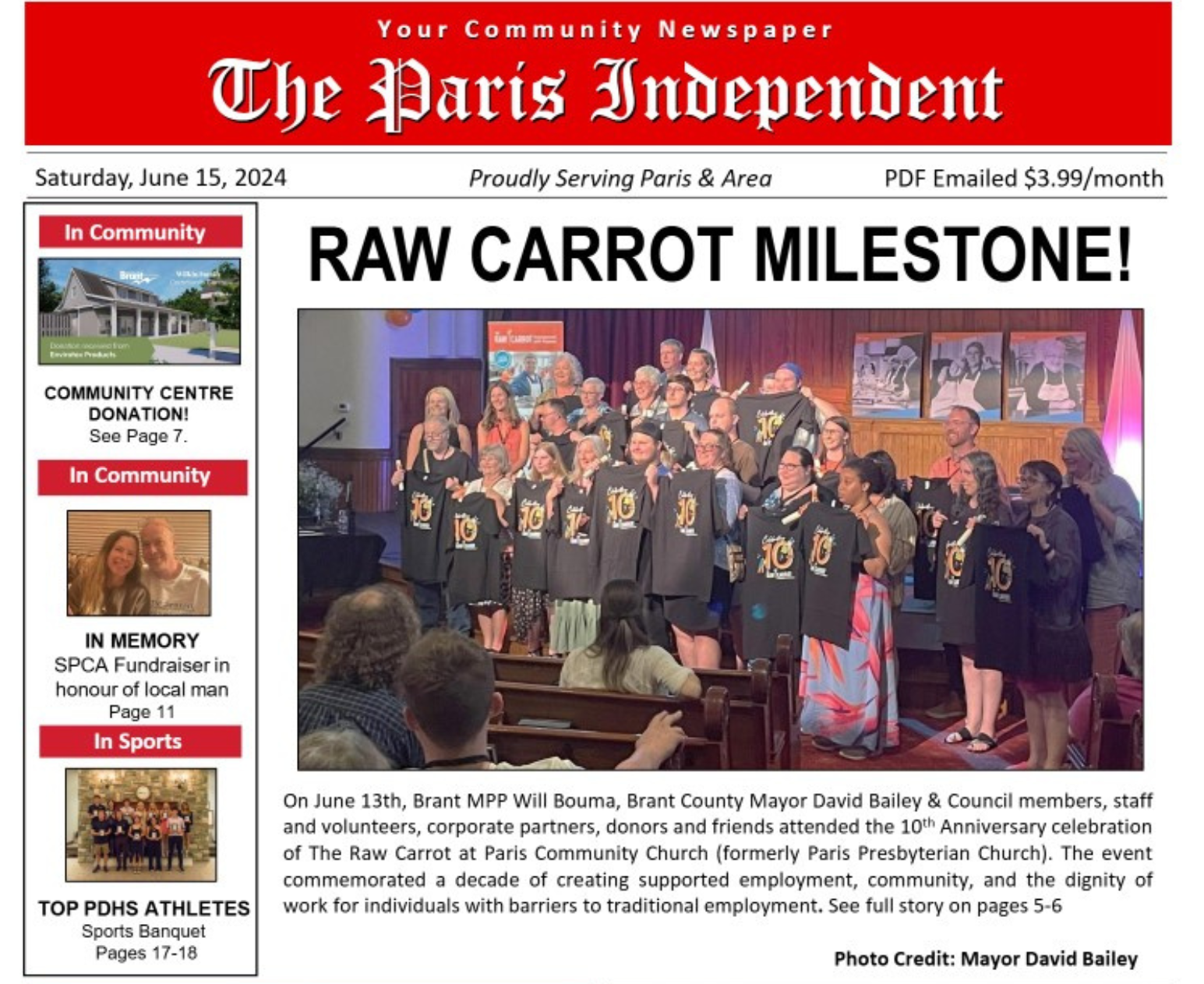 The Raw Carrot Celebrates 10th Year Anniversary at Paris Headquarters